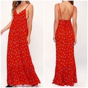 Billabong Floral Maxi Summer Beach Dress